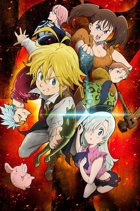 The Seven Deadly Sins Anime Poster