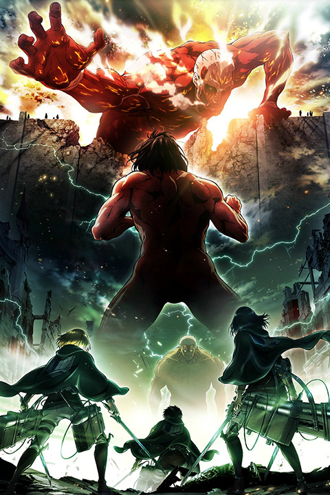 Attack on Titan 2nd Season Anime Poster