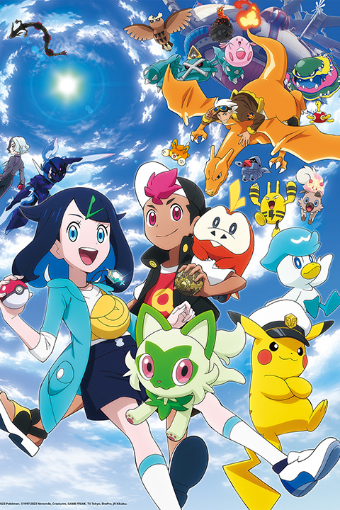 Pokemon Horizons: The Series Anime Poster